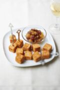 Bonbons de foie gras et chutney d’ananas