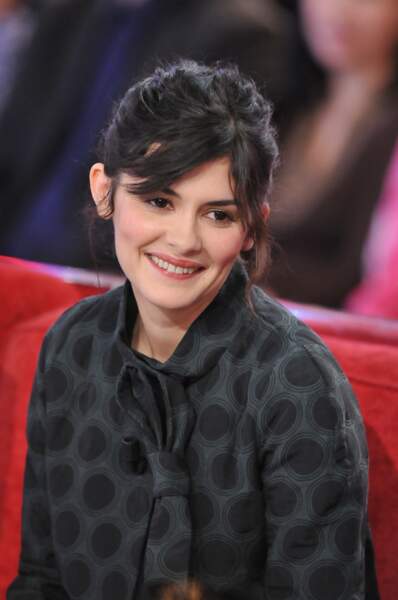 Audrey Tautou dans l'émission "Vivement Dimanche" en 2011
