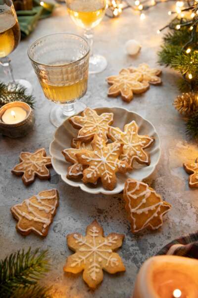 Petits biscuits de Noël au sirop d'érable 