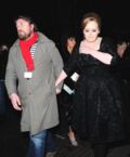 Adele et son ex-mari en 2010