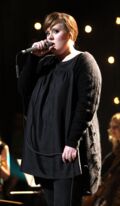 Adele à l'âge de 20 ans en janvier 2008
