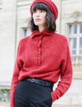 Pull camionneur : rouge