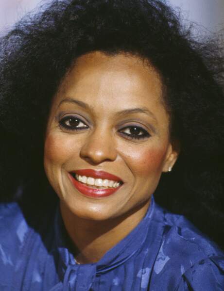 Années 1980 : le maquillage coloré de Diana Ross