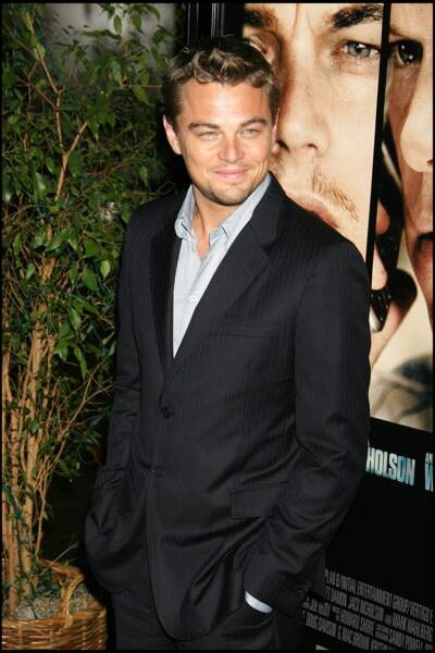 Leonardo DiCaprio à la projection du film "Les infiltrés" de Martin Scorcese, à Los Angeles, le 5 octobre 2006...