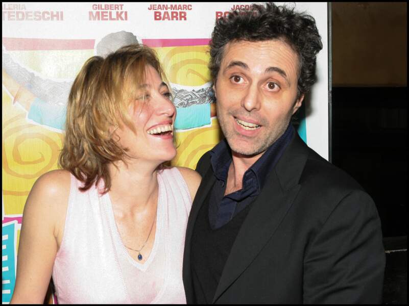 Valéria Bruni-Tedeschi et Gilbert Melki à l'avant-première de "Crustacés et coquillages" (2005)