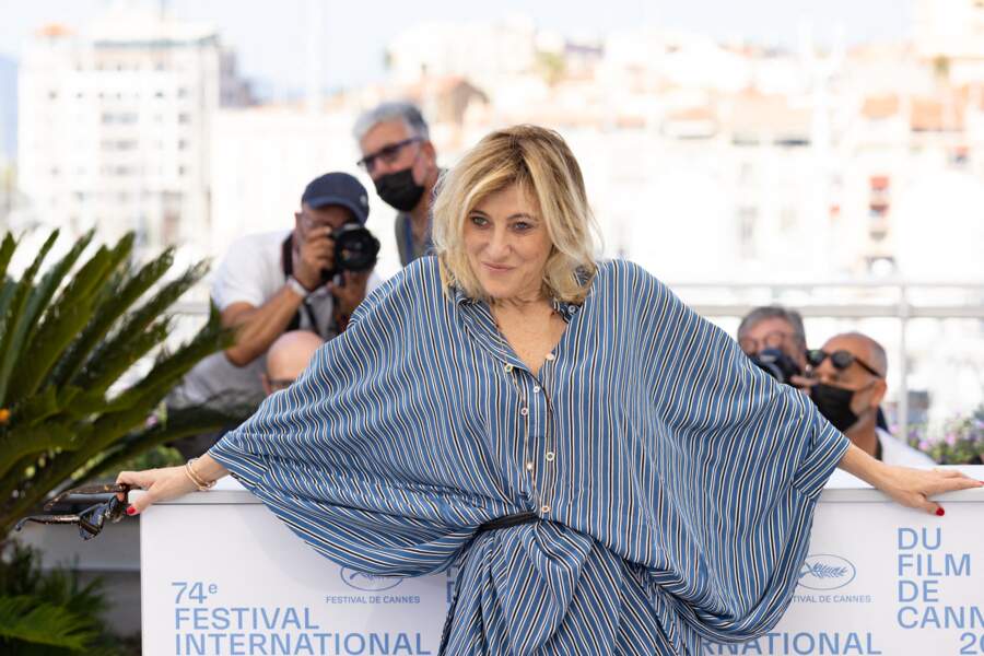 Valéria Bruni-Tedeschi lors du 74e Festival de Cannes (2021)