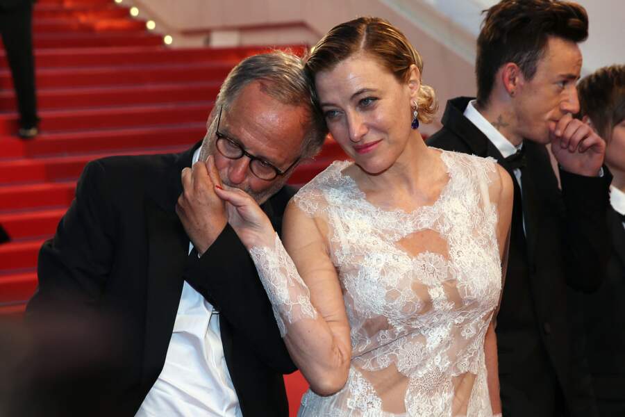 Fabrice Luchini et Valéria Bruni-Tedeschi au 69e Festival de Cannes (2016)