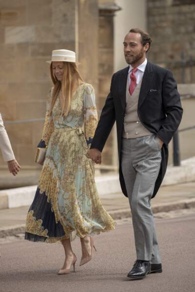 James Middleton, le frère de Kate et de Pippa Middleton, s'est marié avec Alizée Thevenet, une analyste financière française.