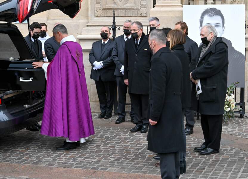 Les obsèques de Gaspard Ulliel à Paris