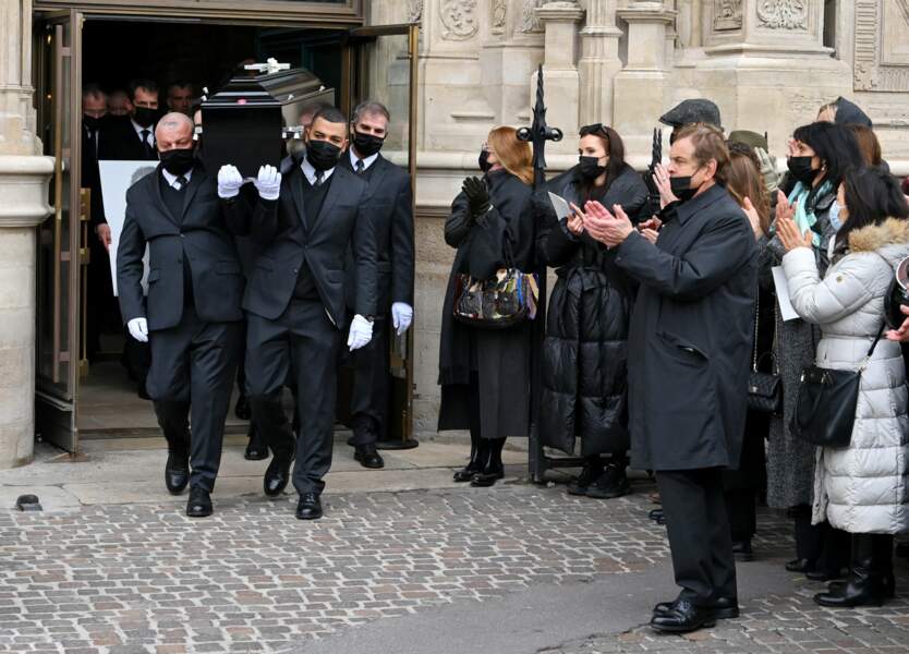 Les obsèques de Gaspard Ulliel à Paris