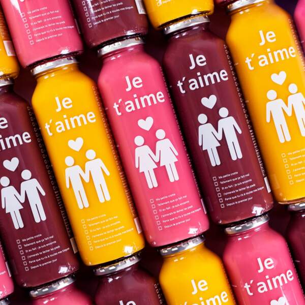 Smoothies Je t'aime - True fruits
