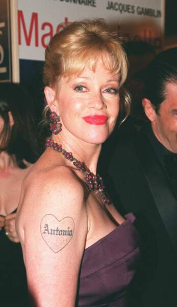 Melanie Griffith se fera tatouer "Antonio" pour son époux...