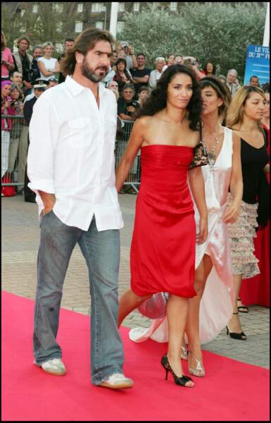 Éric Cantona et Rachida Brakni se sont rencontrés sur le tournage du film "L'outremangeur"...