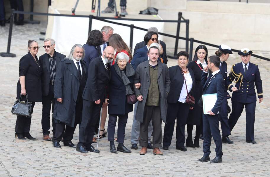 Mort de Michel Bouquet : l'hommage des stars aux Invalides, à Paris