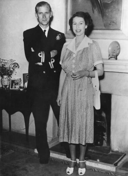 Elizabeth II et son mari, le prince Philip