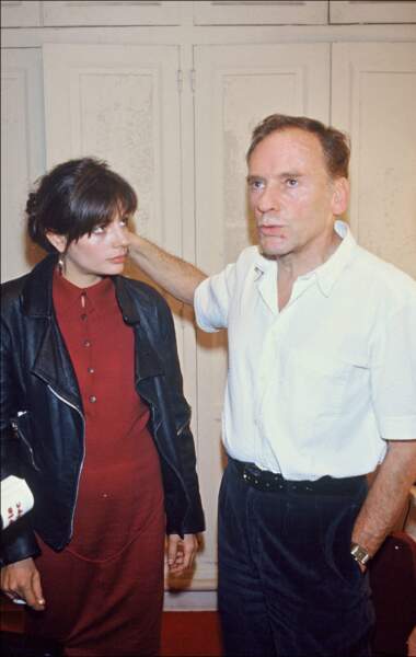 Marie Trintignant et son père Jean-Louis Trintignant
