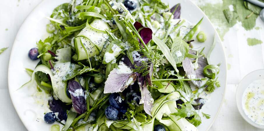 Salade légère toute verte