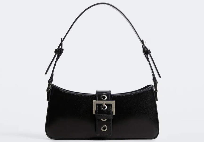 Sac à Main Femme Petit Bandoulière Rétro - Automne-hiver, Poignée Supérieure, Cuir Synthétique, 14.5x32.5cm
