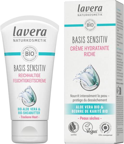 Basis sensitiv Crème hydratante riche - Lavera