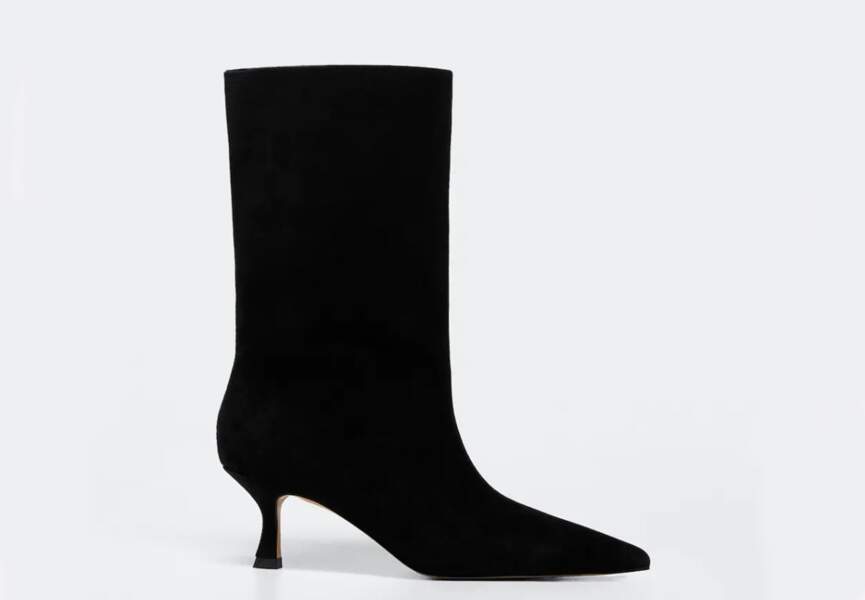 bottines talon bobine