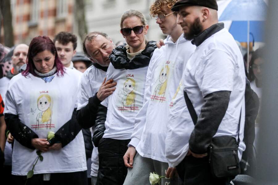 Marche blanche en hommage à Lola, assassinée à Paris le 14 octobre 2022