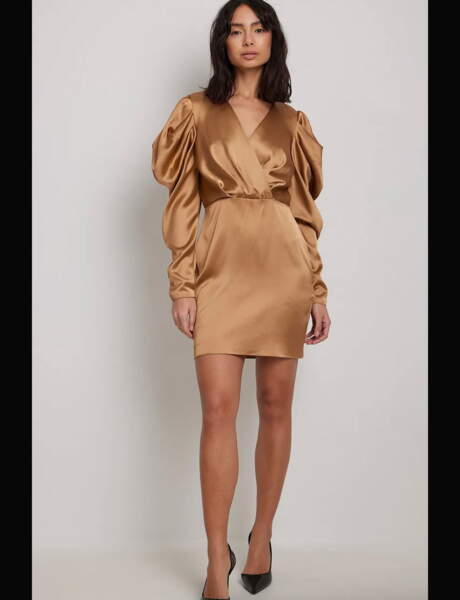 BININBOX Jupe en Laine pour Femme Jupe trapèze Taille Haute Printemps