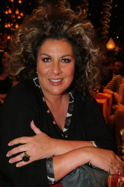 Marianne James à l'enregistrement de la 150e émission "Le plus grand cabaret du monde" le 14 mai 2013.