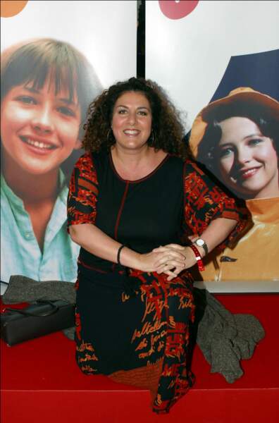 Marianne James lors de la présentation du DVD du film "La boum" à Paris, en avril 2003.