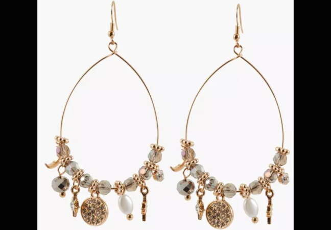 Boucles D'oreilles Fantaisie Tendance Pour Femme - Fermoir Clous - Acier Inoxydable - Neuf