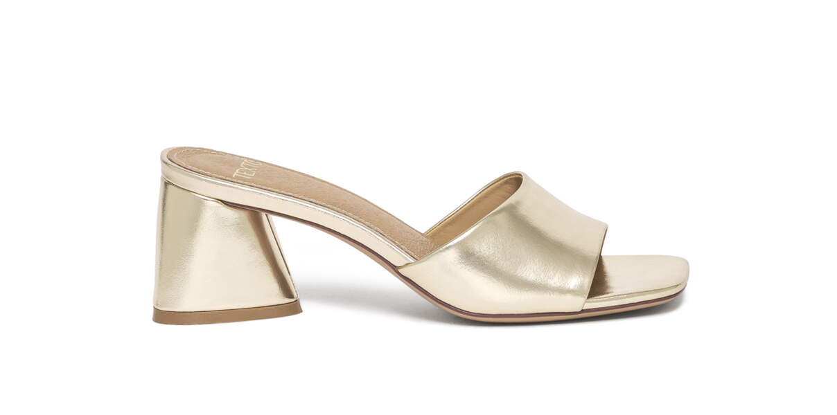 Mules Torhill Femme Argent Métallique Mules À Enfiler Torhill