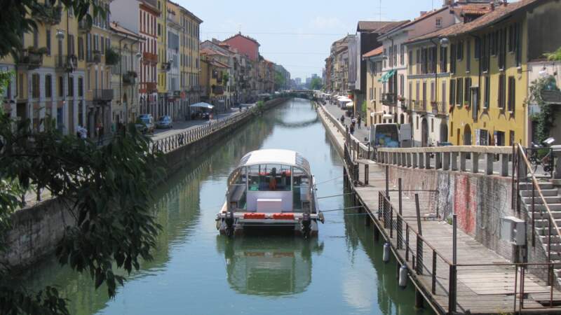 Milan (Italie) : les Navigli