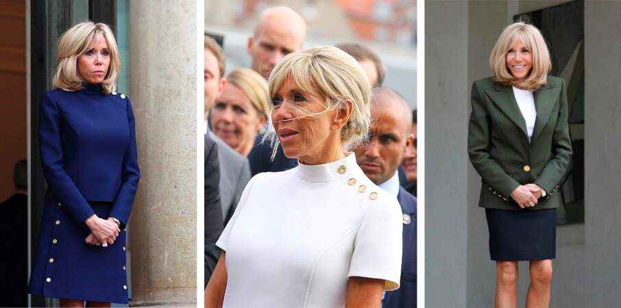 Brigitte Macron : découvrez l'élément signature que l'on retrouve sur toutes ses tenues
