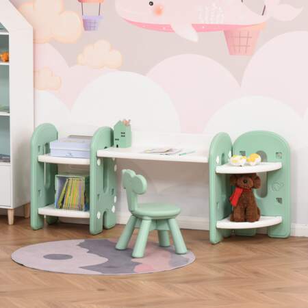 Bureau enfant avec chaise - ensemble bureau et chaise réglable