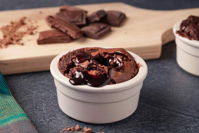 Coulant chocolat et caramel de passion : la recette du dessert gourmand de Cyril Lignac