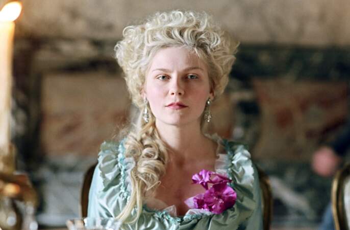 Marie-Antoinette par Kristen Dunst dans "Marie-Antoinette" (2006) de Sofia Coppola