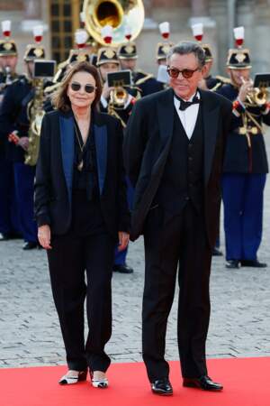 La photographe française Bettina Rheims et son mari, l'avocat Jean-Michel Darrois