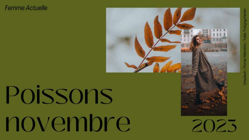 Novembre 2023 : horoscope du mois pour le Poissons