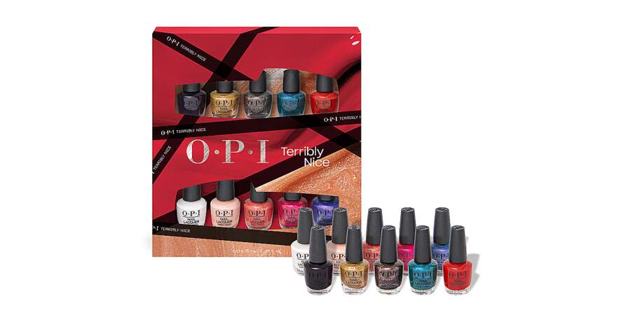 Le coffret Terribly Nice d'OPI