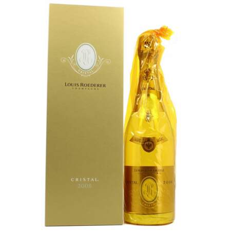 Champagne brut cuvée cristal : Louis Roederer