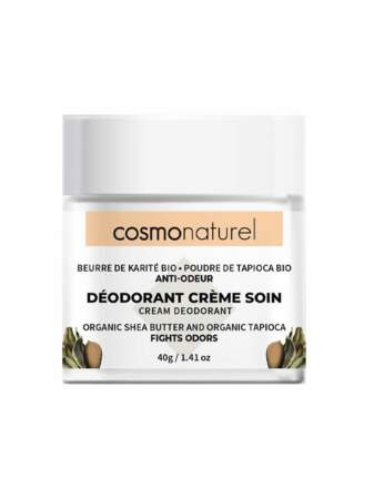 Le déodorant crème soin Cosmonaturel