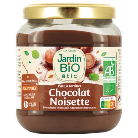 Pâte à tartiner chocolat-noisette - Jardin Bio Étic®