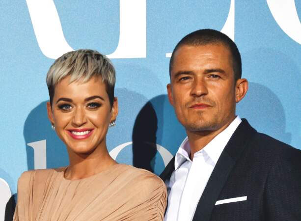 Katy Perry et son époux Orlando Bloom 
