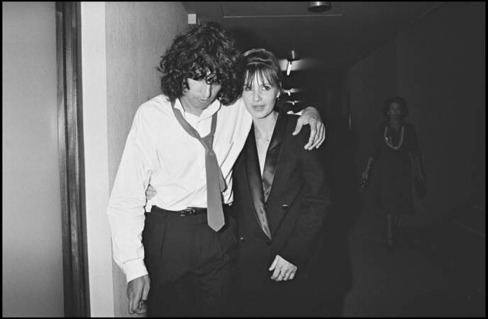 Miou-Miou et Julien Clerc vivent leur amour au grand jour, comme ici, après un concert au Palais des Congrès, en 1978.