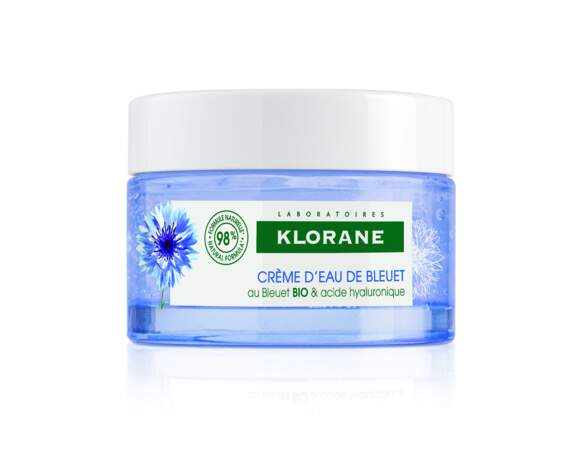 Crème d’eau de bleuet de Klorane