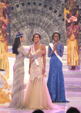 La jeune femme a été sacrée première dauphine de la finale Miss Monde 2013.