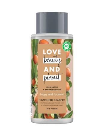 Le shampooing nourrissant Love Beauty and Planet