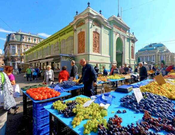 Le marché de Rijeka