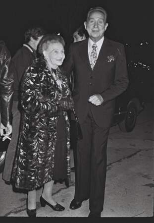 Charles Trenet et sa mère à l'Olympia (1975)