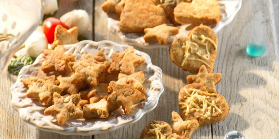 Biscuits apéritif aux graines