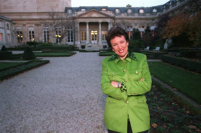 Roselyne Bachelot à l'Assemblée nationale, en 1998